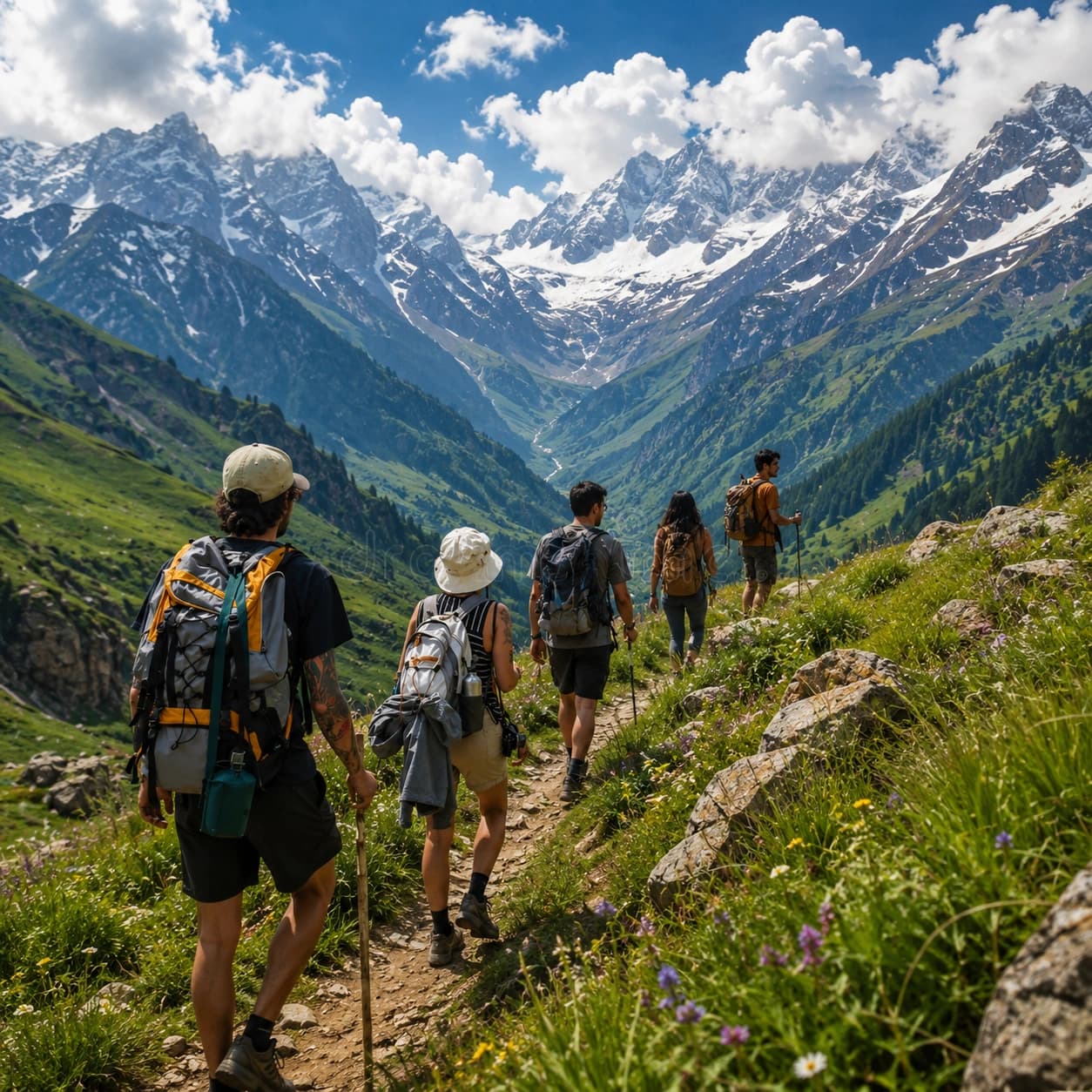 Group Adventure Package Kashmir holiday package